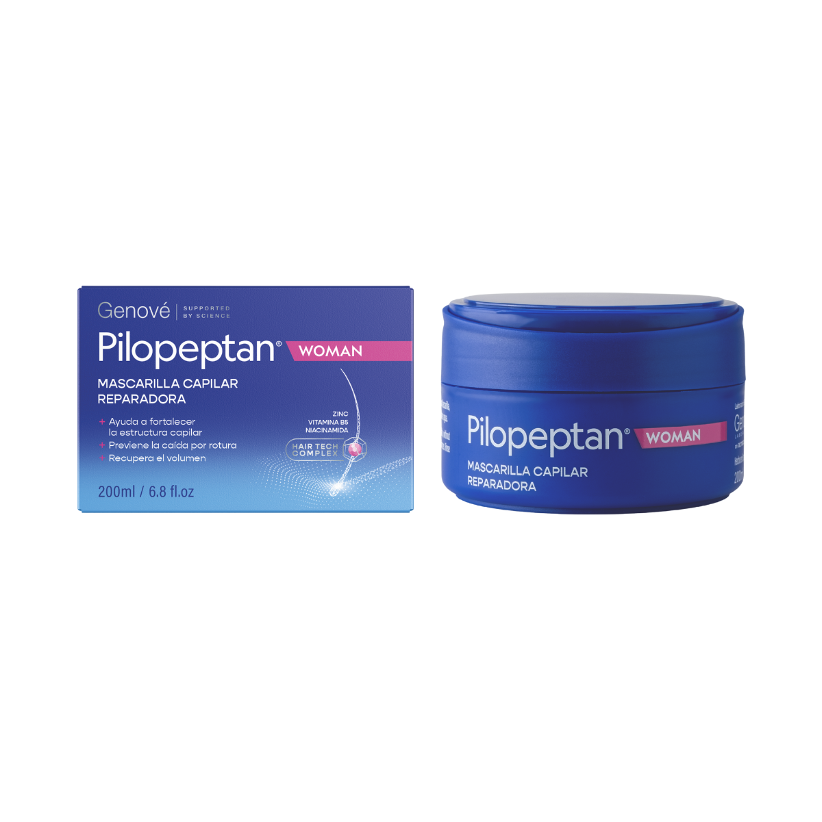 PILOPEPTAN WOMAN MASCARILLA CAPILAR 200 ml