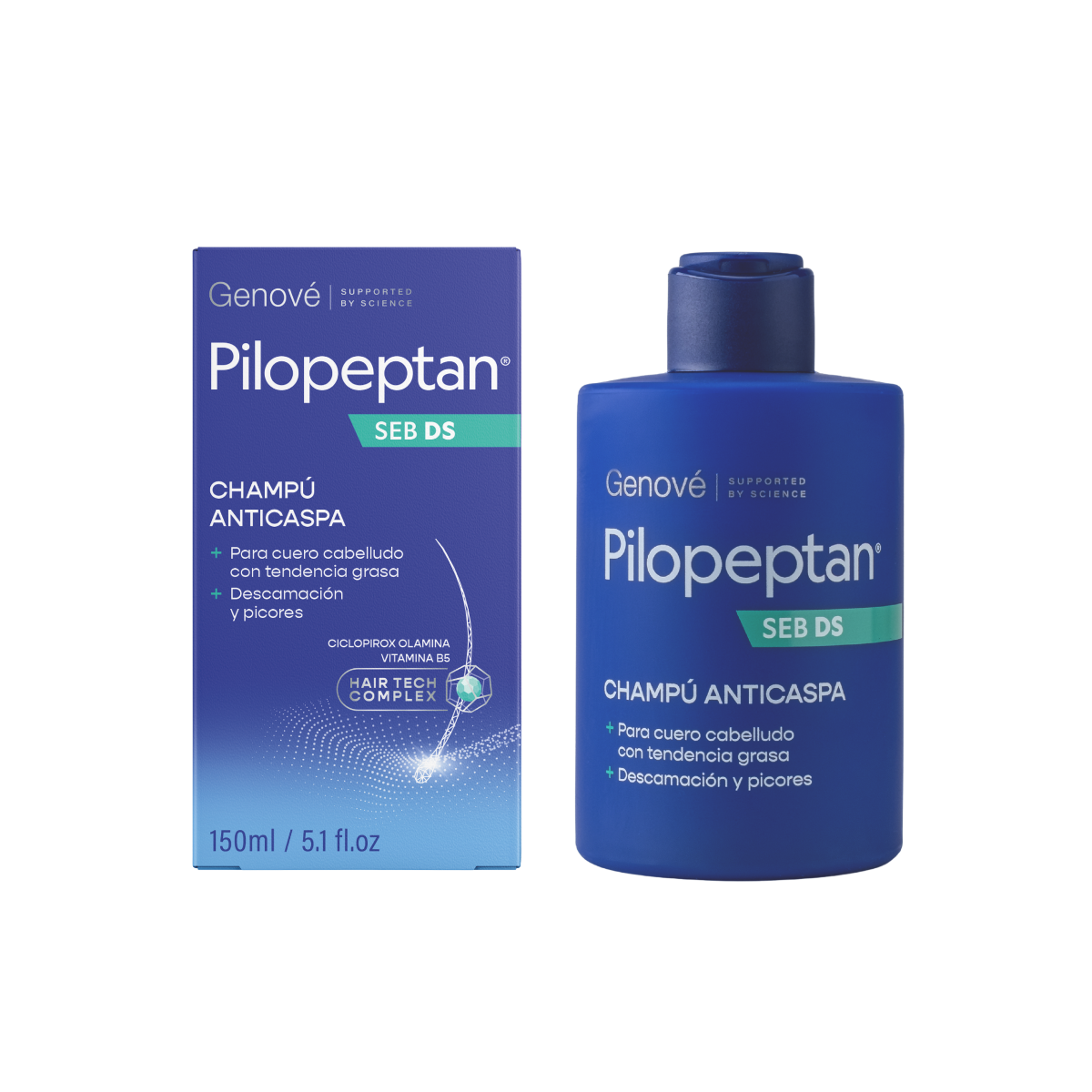PILOPEPTAN SEB DS CHAMPÚ CONTROL CASPA 150 ml