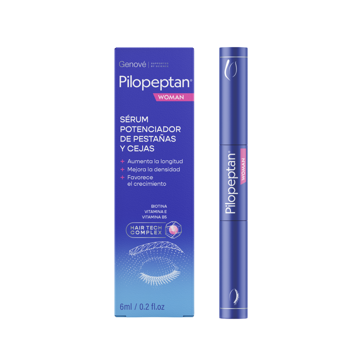 PILOPEPTAN WOMAN SÉRUM POTENCIADOR DE PESTAÑAS Y CEJAS 6 ml